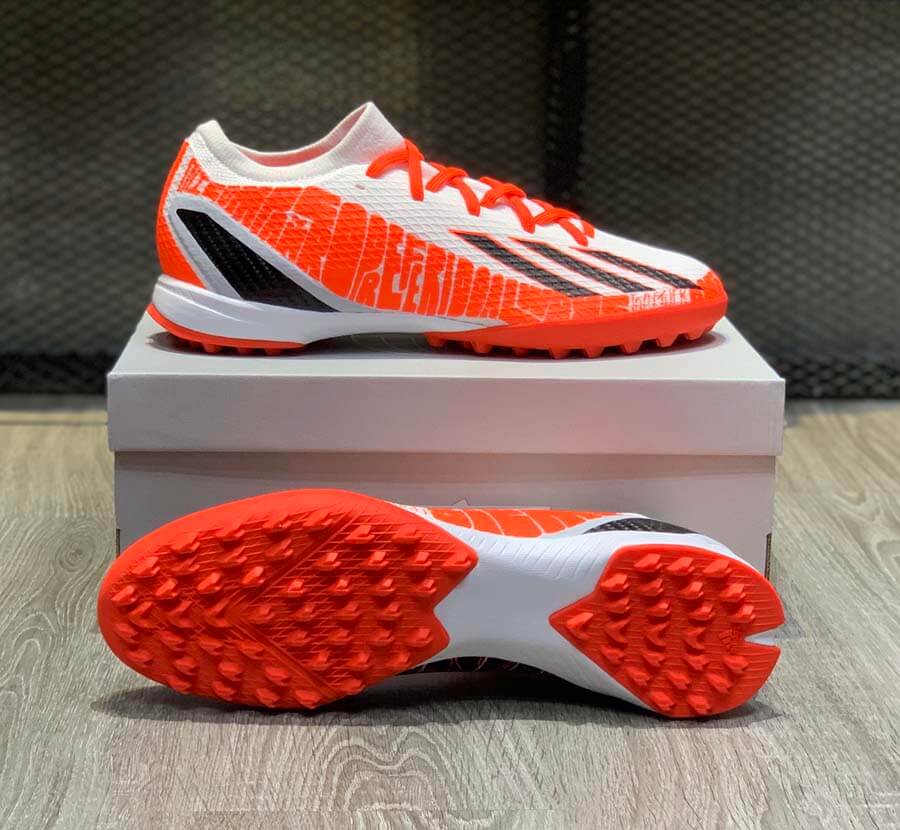 adidas X Speedportal Messi 3. TF Balon te Adoro - GW8395 - Trắng/Cam